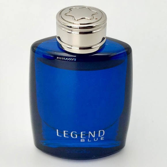 Legend Blue by MontBlanc Collectible Mini Bottle NEW IN BOX - Picture 2 of 2